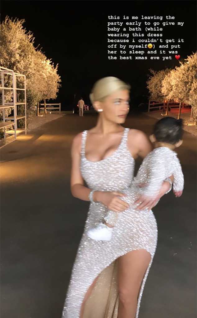 Kylie Jenner, Stormi Webster, Christmas 2018